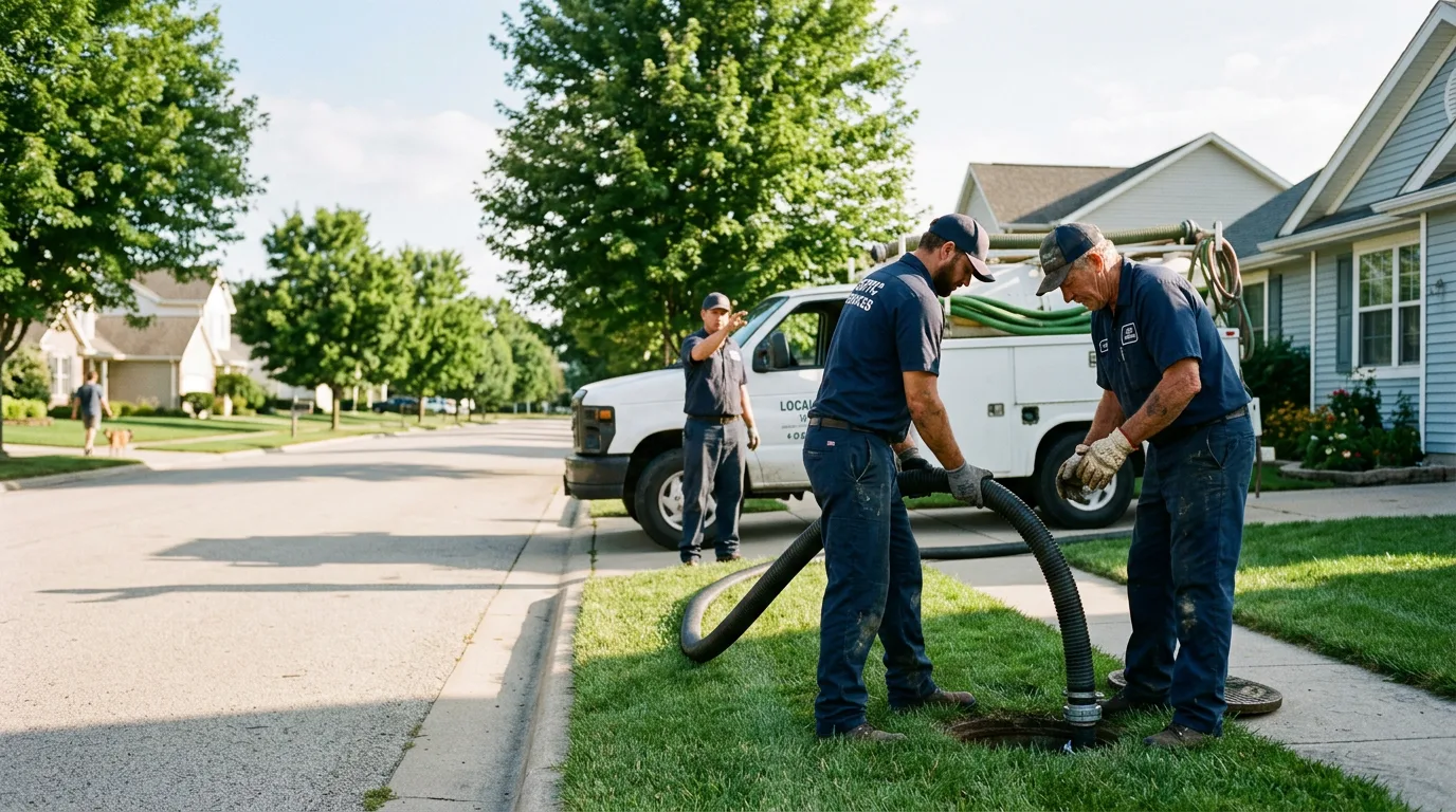 Emergency Septic Service in Redbird, OK